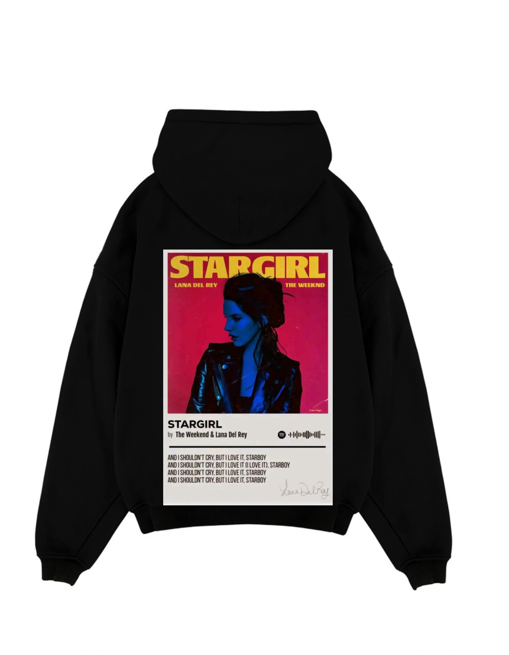 STAR GIRL Oversized Hoodie