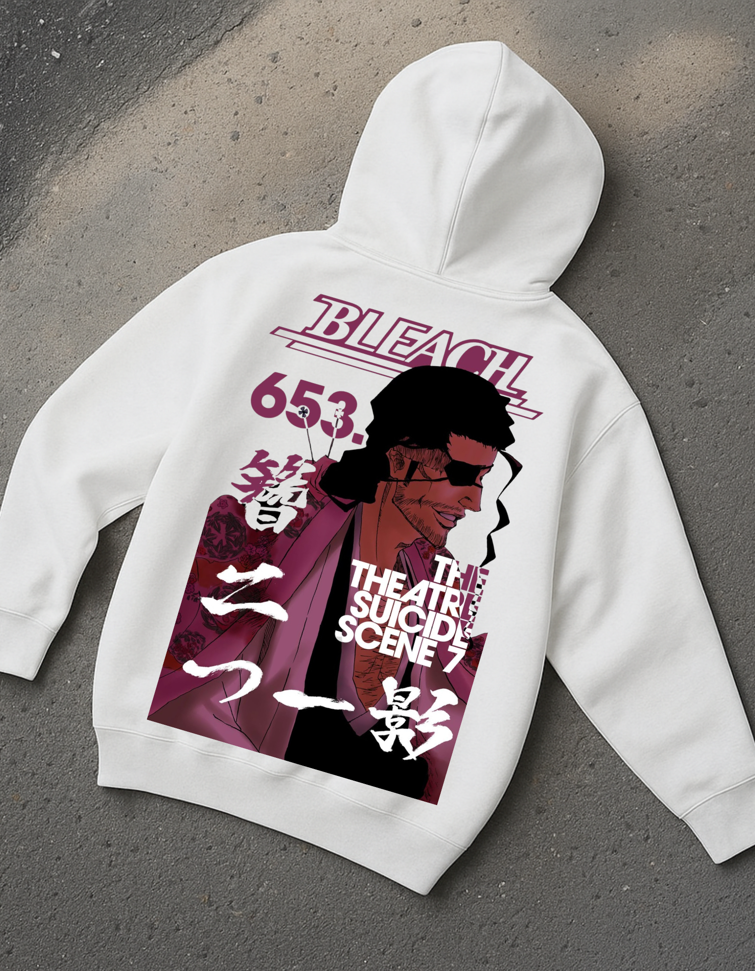 Bleach Oversized Hoodie