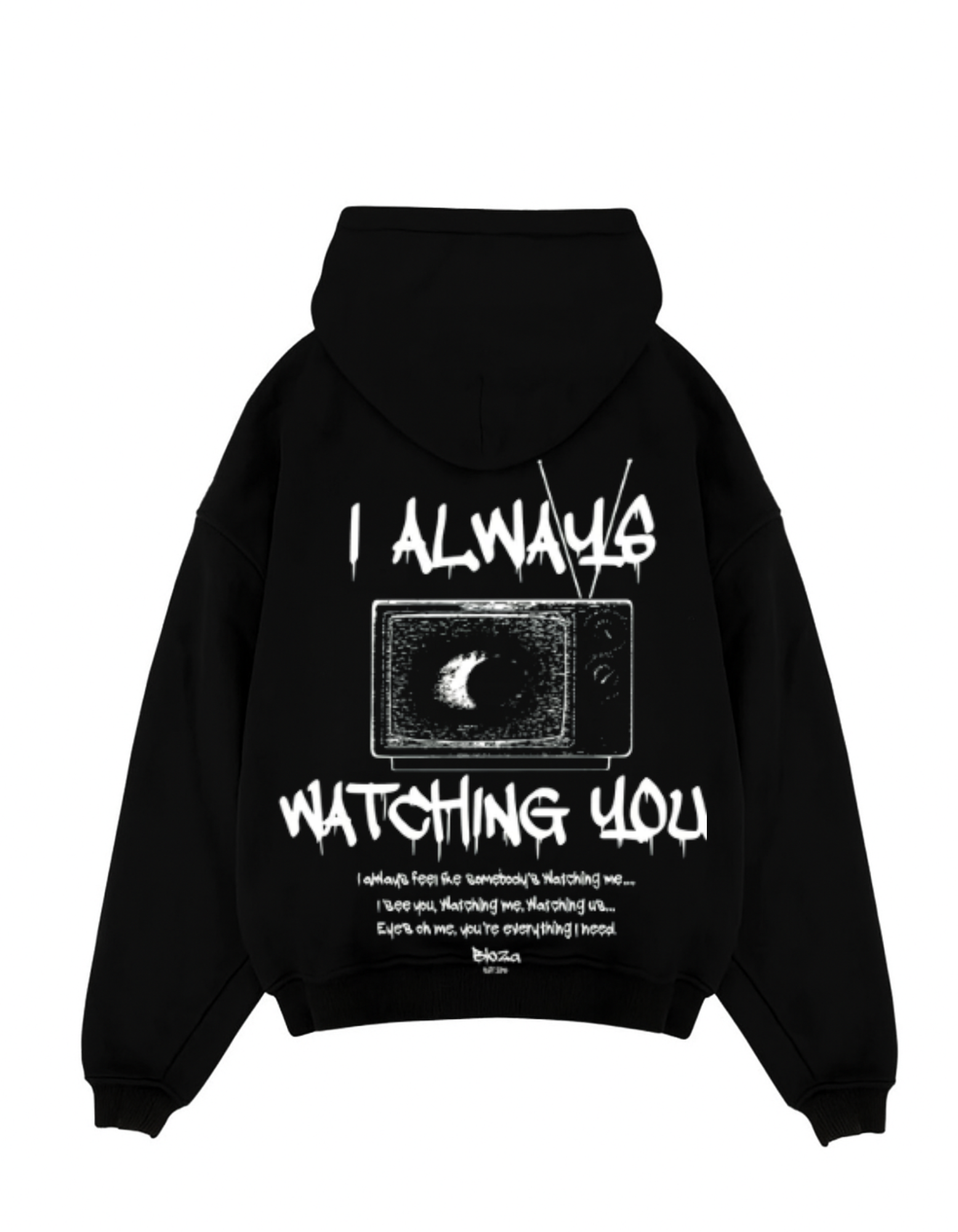 Watching  Oversized Hoodie