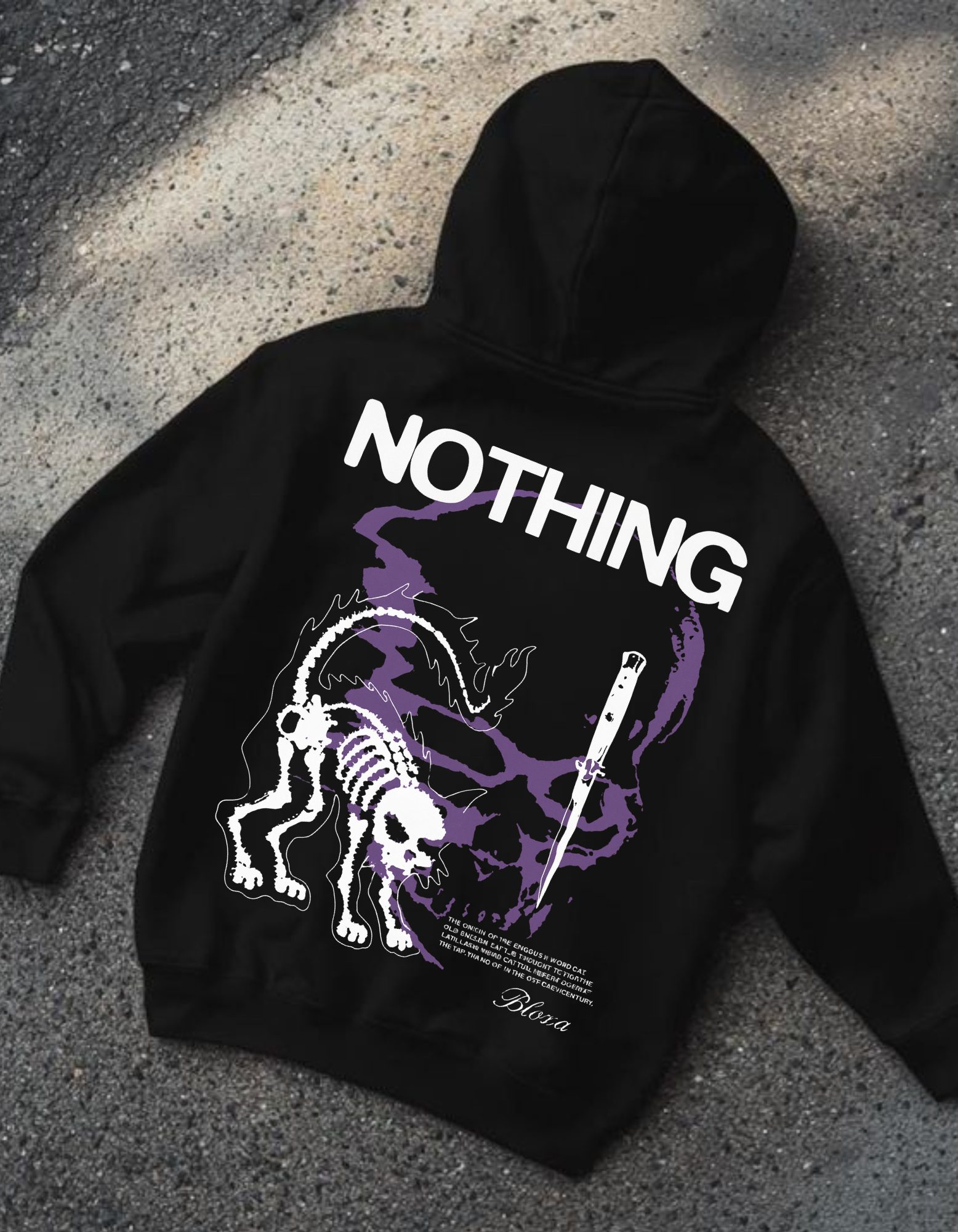 Nothing  Oversized Hoodie