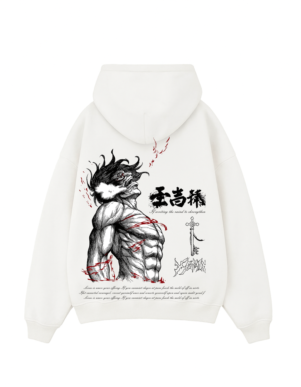 Attack on Titan Oversized Hoodie